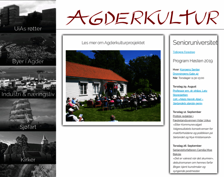 Agderkultur.no thumbnail