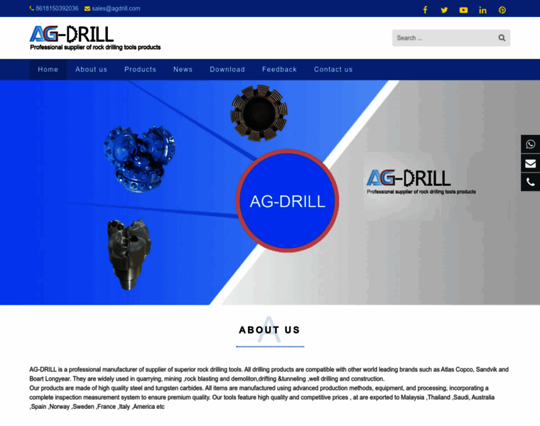 Agdrill.com thumbnail
