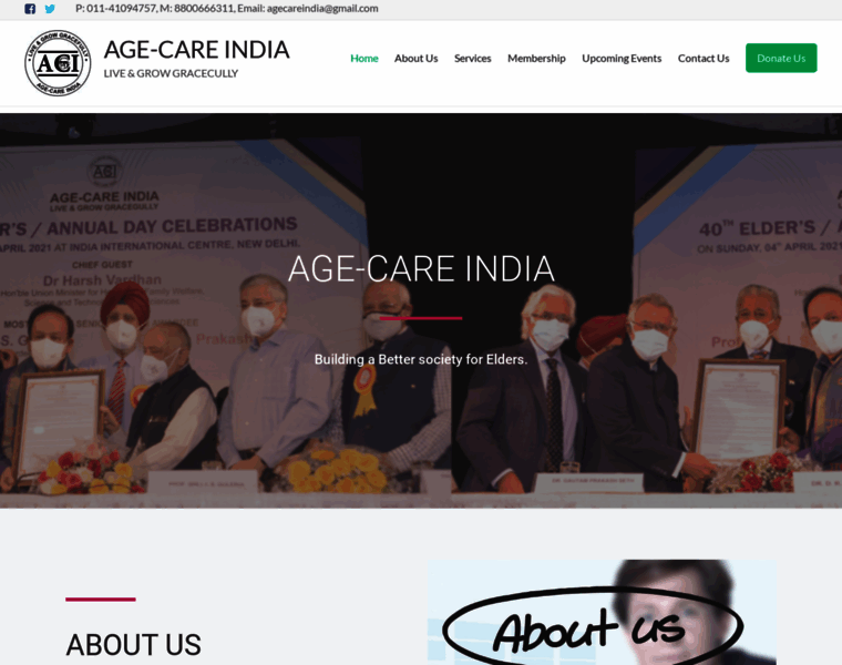 Age-care-india.org thumbnail