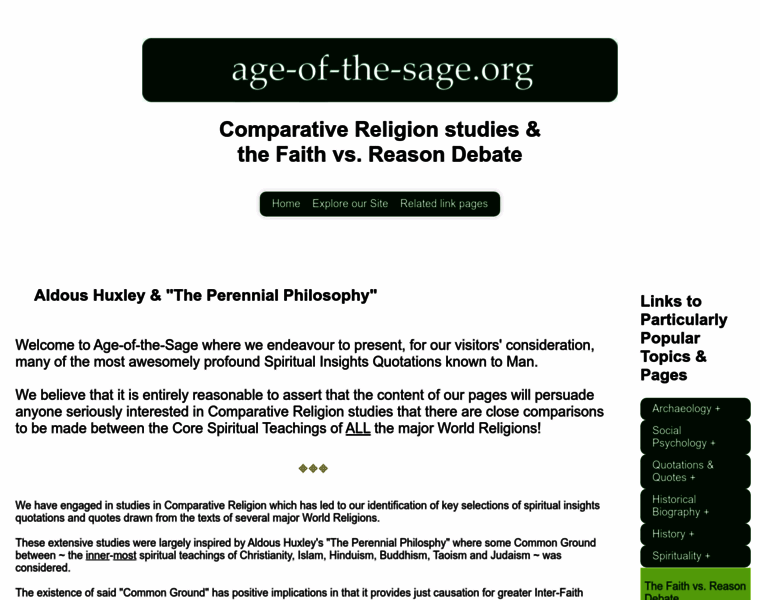 Age-of-the-sage.org thumbnail Age-of-the-sage.org thumbnail