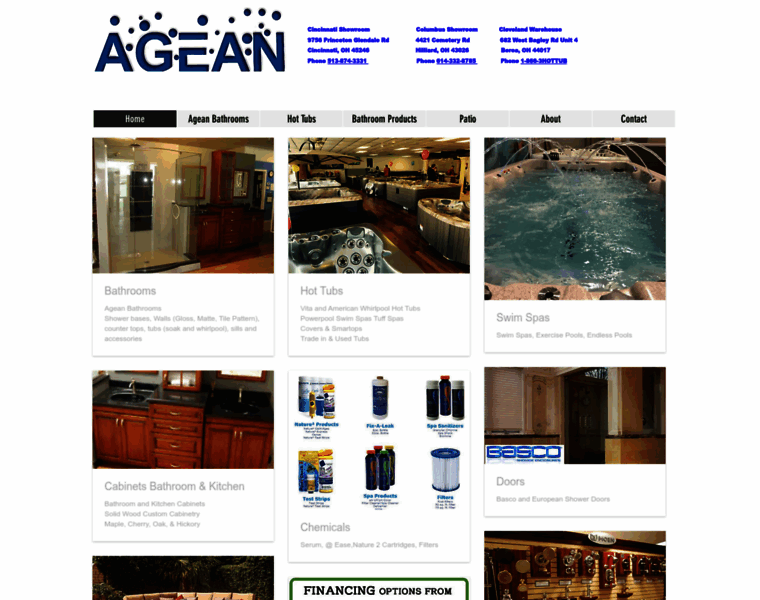 Agean.com thumbnail