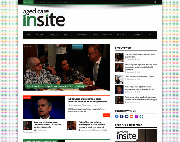 Agedcareinsite.com.au thumbnail