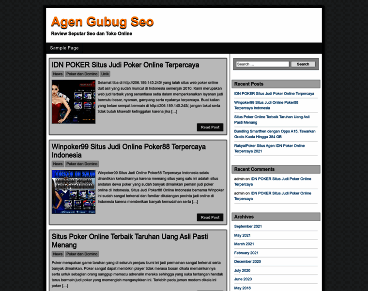 Agen.gubugseo.com thumbnail