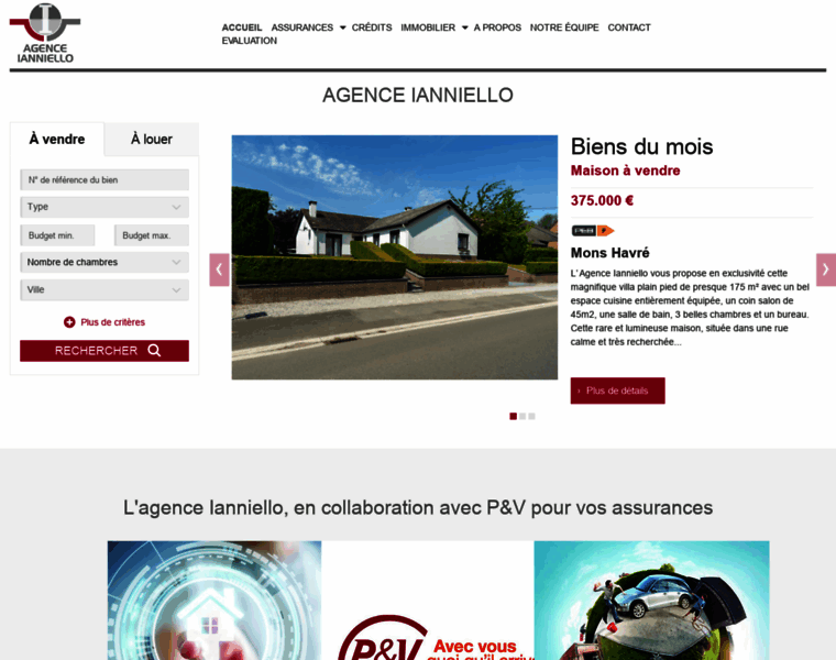 Agence-ianniello.be thumbnail