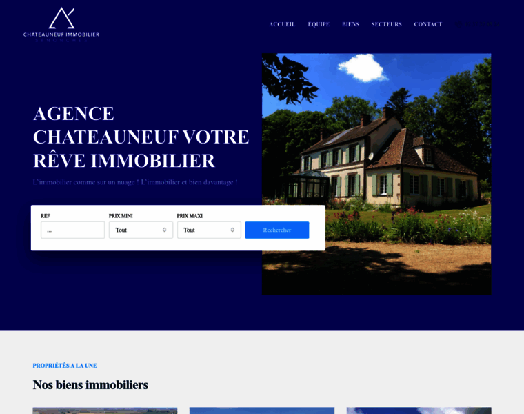 Agence-immobilier-chateauneuf.com thumbnail