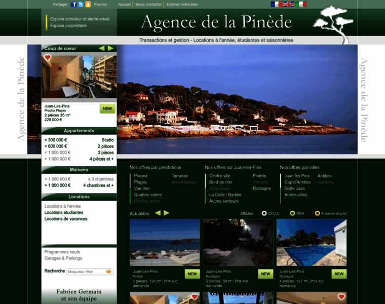 Agence-pinede.com thumbnail