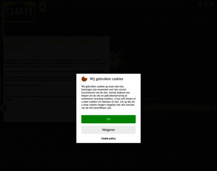 Agenceclaeys.be thumbnail