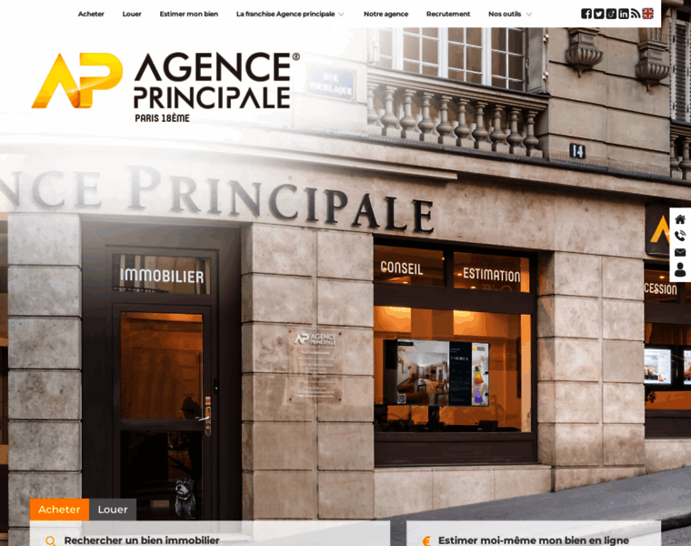 Agenceprincipaleparis18.com thumbnail