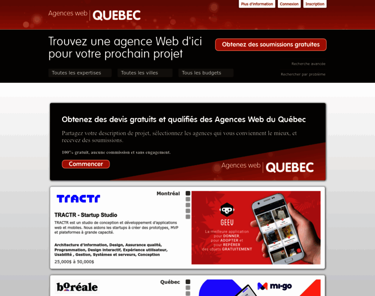 Agenceswebduquebec.com thumbnail