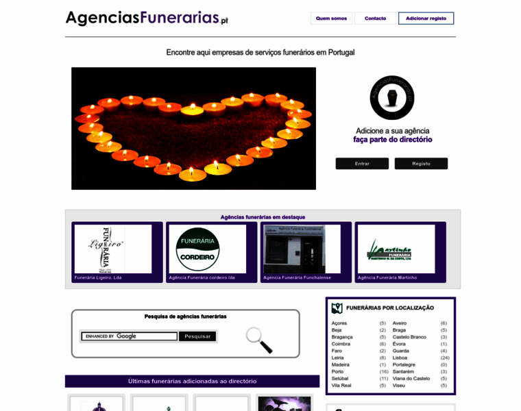 Agenciasfunerarias.pt thumbnail