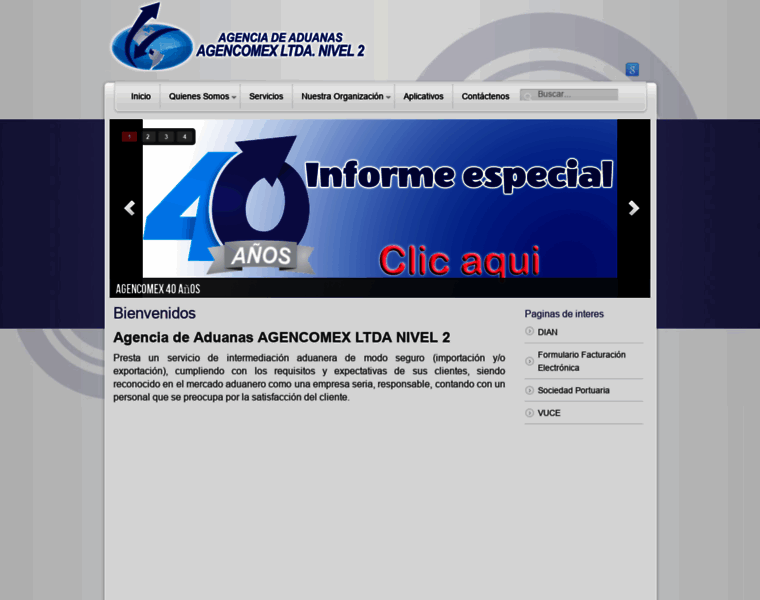 Agencomex.com thumbnail
