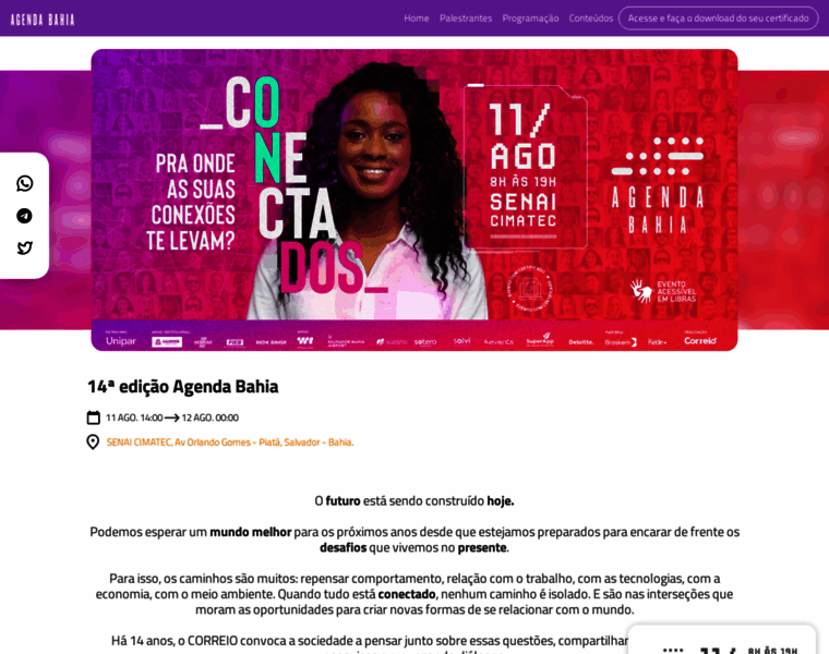 Agendabahiacorreio.com.br thumbnail Agendabahiacorreio.com.br thumbnail