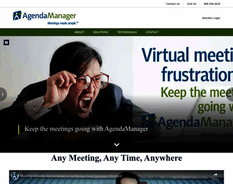 Agendamanager.com thumbnail