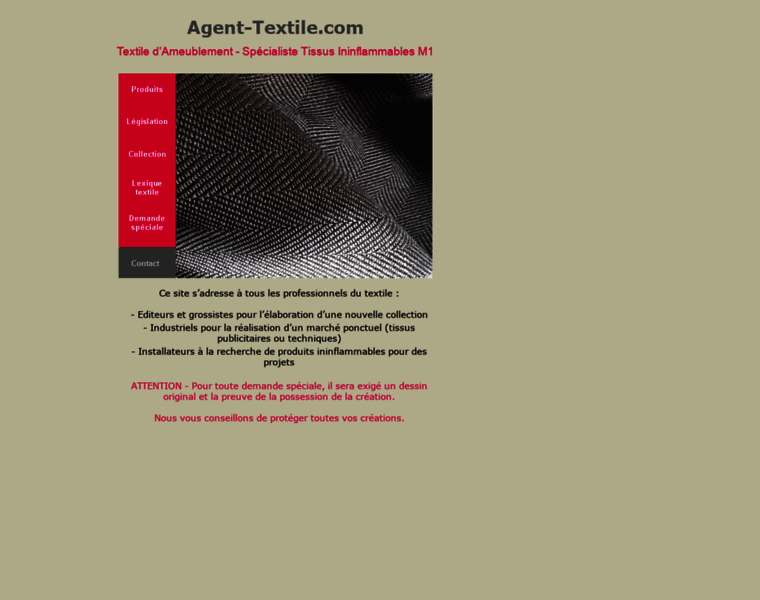 Agent-textile.com thumbnail