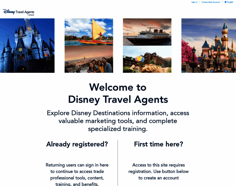 Agentcentral.disneytravelagents.ca thumbnail