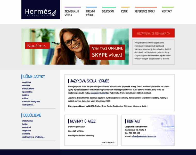 Agentura-hermes.cz thumbnail