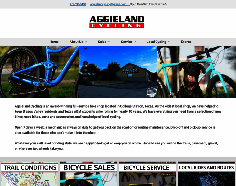 Aggieland-cycling.com thumbnail