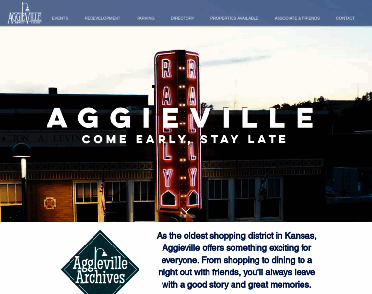 Aggieville.org thumbnail