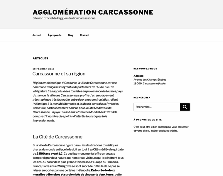 Agglocarcassonnais.fr thumbnail