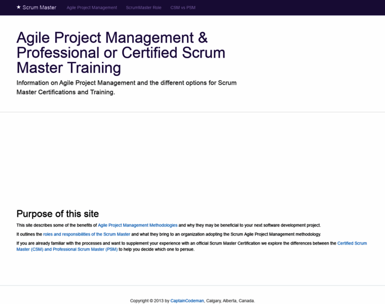 Agile-scrum-master-training.com thumbnail