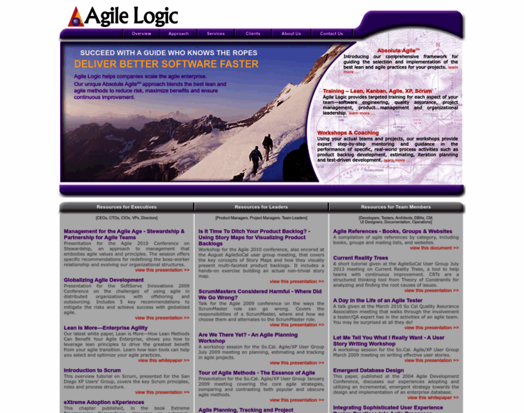 Agilelogic.com thumbnail