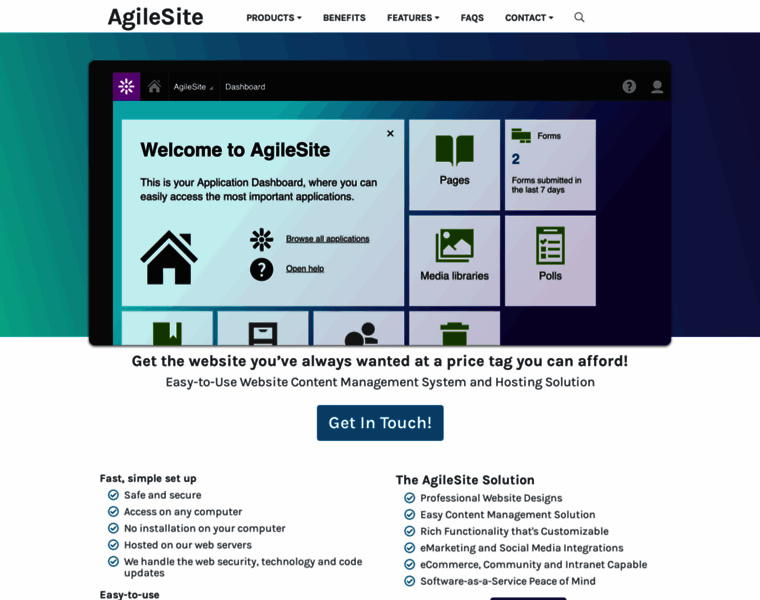 Agilesite.com thumbnail