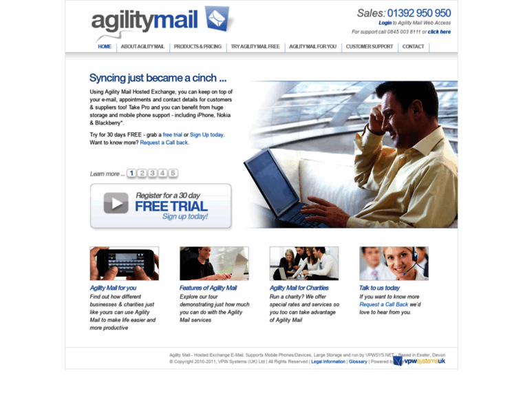 Agilitymail.co.uk thumbnail