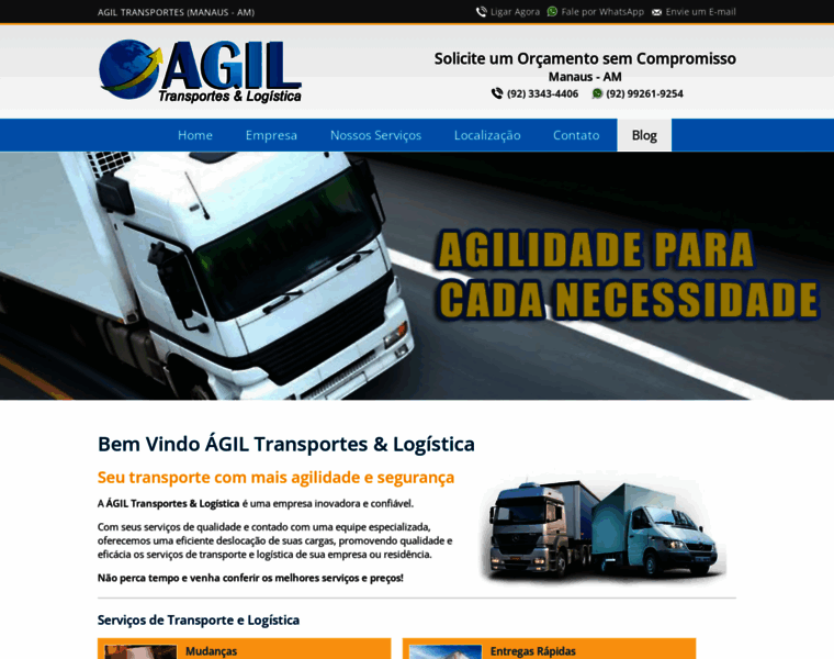 Agiltransportes.com thumbnail
