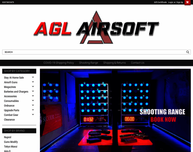 Agl-airsoft.co.uk thumbnail
