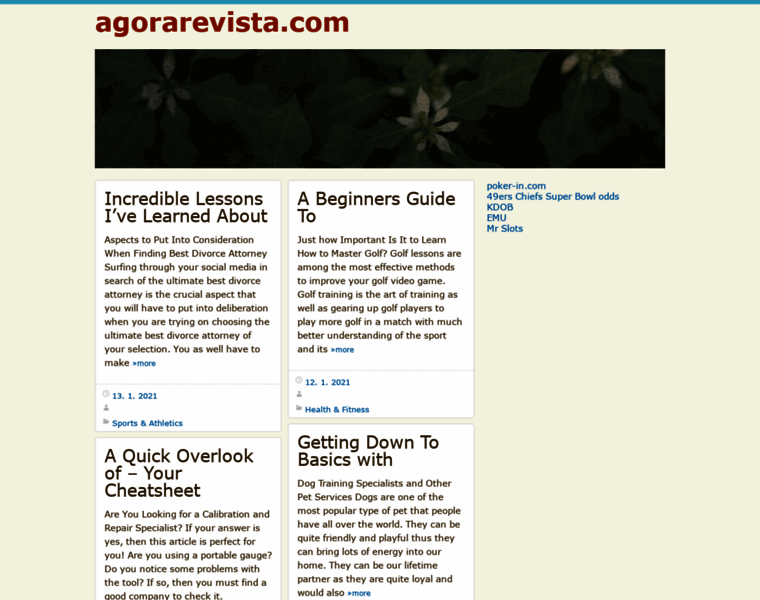 Agorarevista.com thumbnail