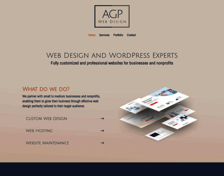 Agpwebdesign.com thumbnail