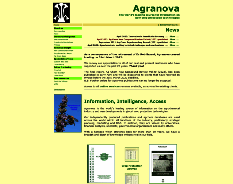 Agranova.co.uk thumbnail