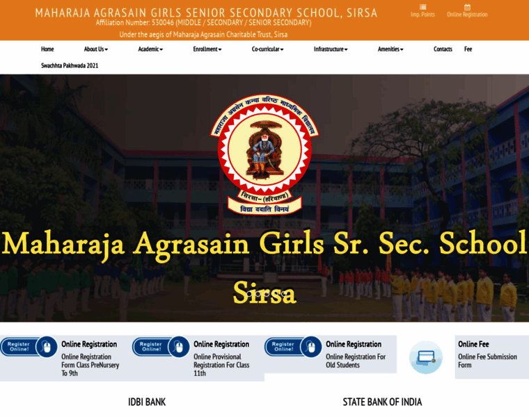 Agrasainschool.in thumbnail