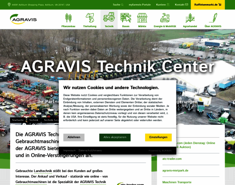 Agravis-technik-center.de thumbnail