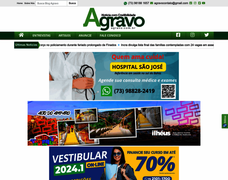 Agravo.com.br thumbnail