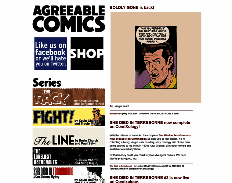 Agreeablecomics.com thumbnail
