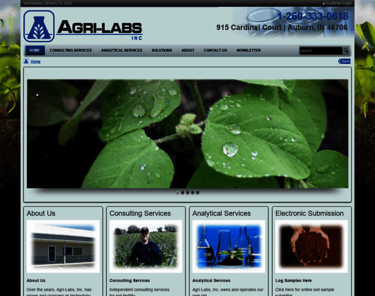 Agri-labsinc.com thumbnail