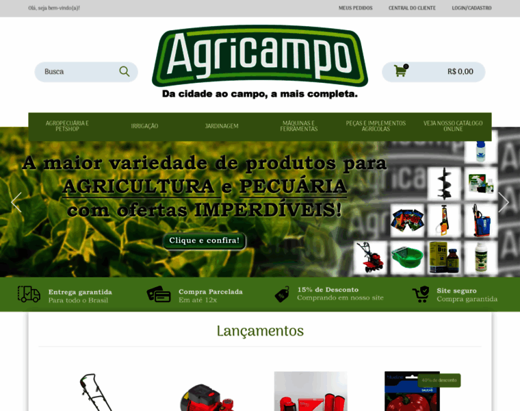 Agricampo.com.br thumbnail