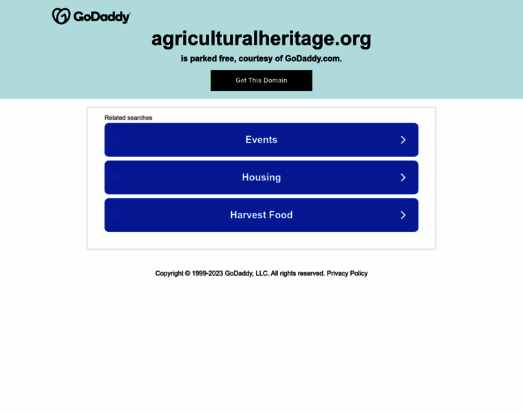 Agriculturalheritage.org thumbnail