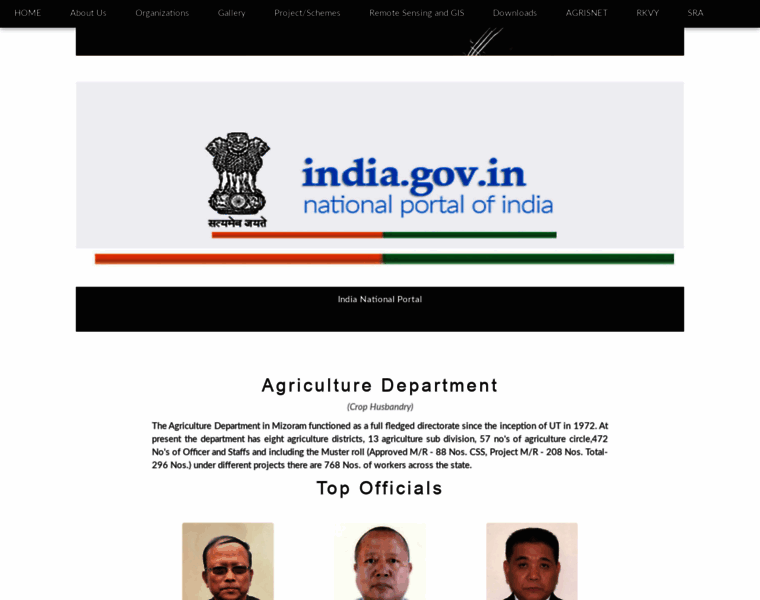 Agriculturemizoram.nic.in thumbnail