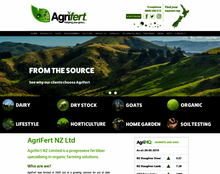 Agrifert.co.nz thumbnail