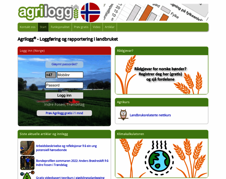 Agrilogg.no thumbnail