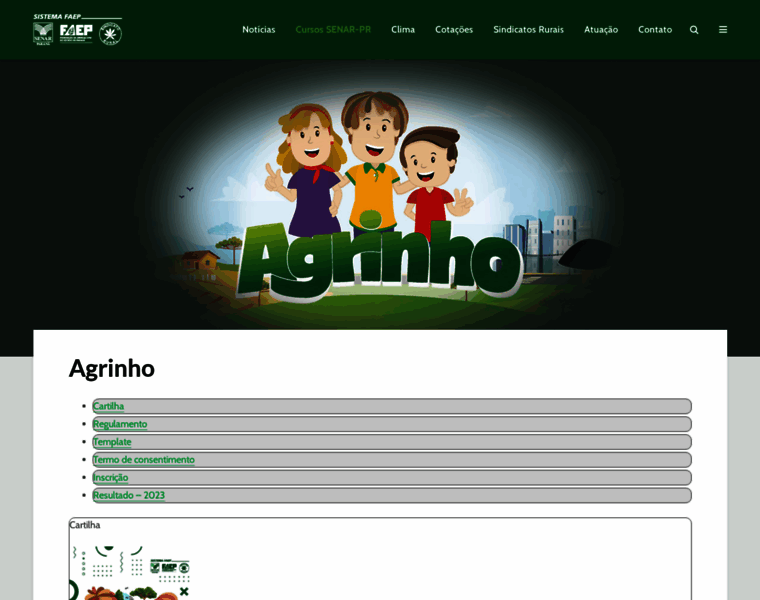 Agrinho.com.br thumbnail