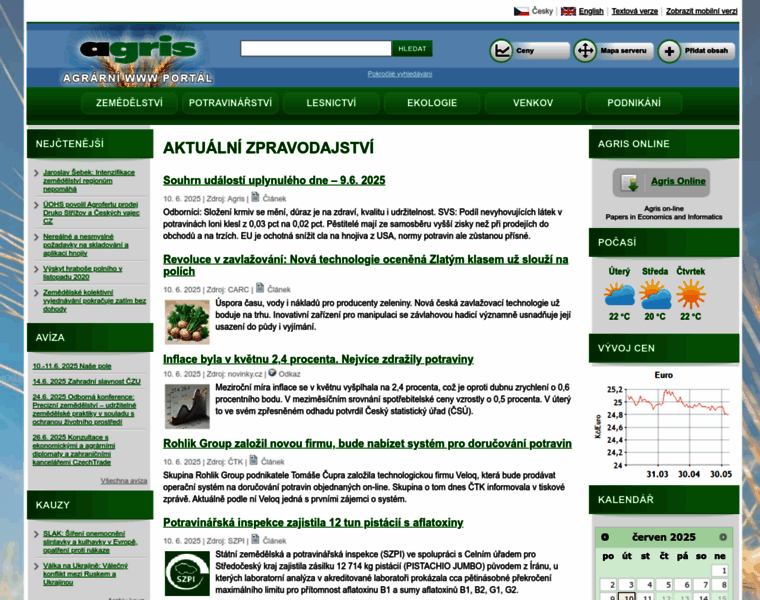 Agris.cz thumbnail Agris.cz thumbnail