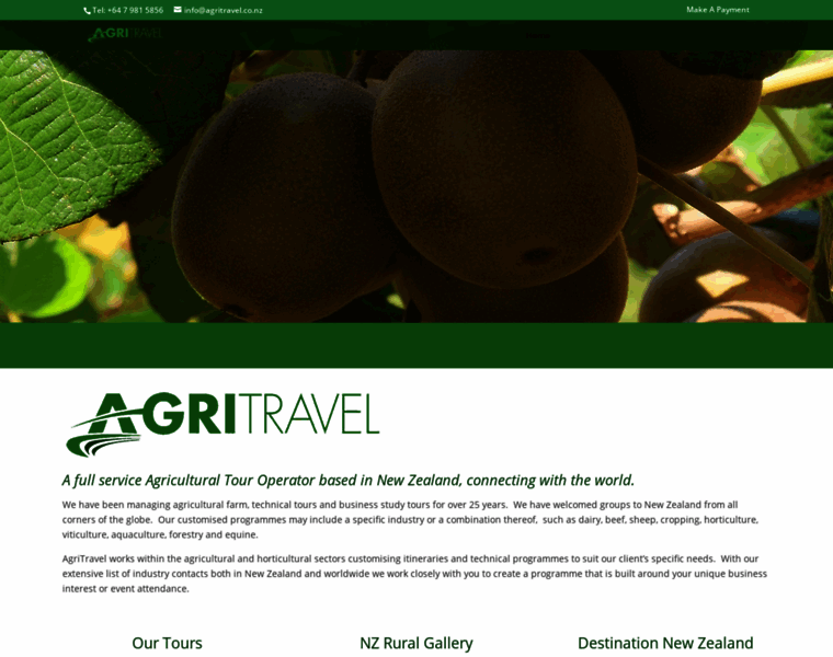 Agritravel.co.nz thumbnail