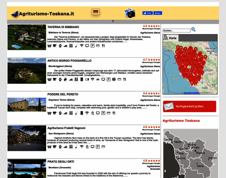 Agriturismo-toskana.it thumbnail