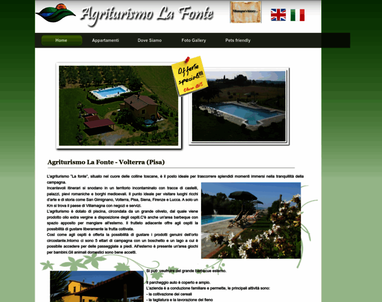 Agriturismolafonte.org thumbnail