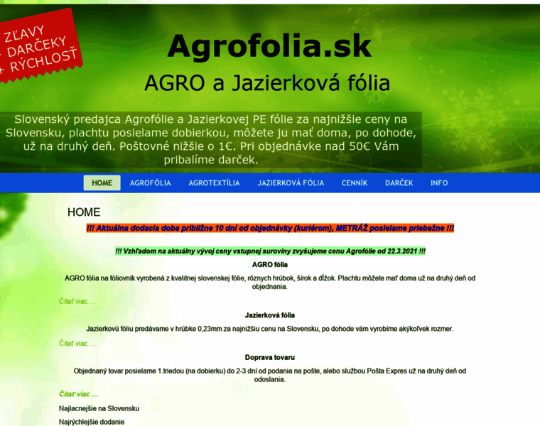 Agrofolia.sk thumbnail