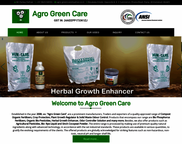 Agrogreencare.com thumbnail