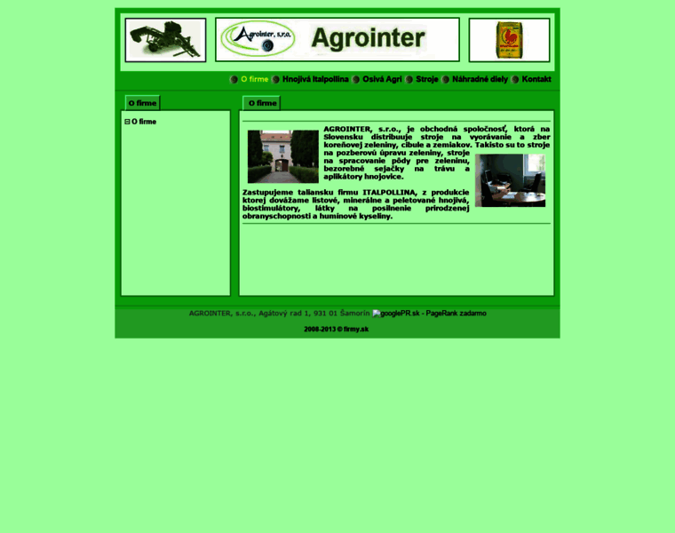 Agrointer.sk thumbnail